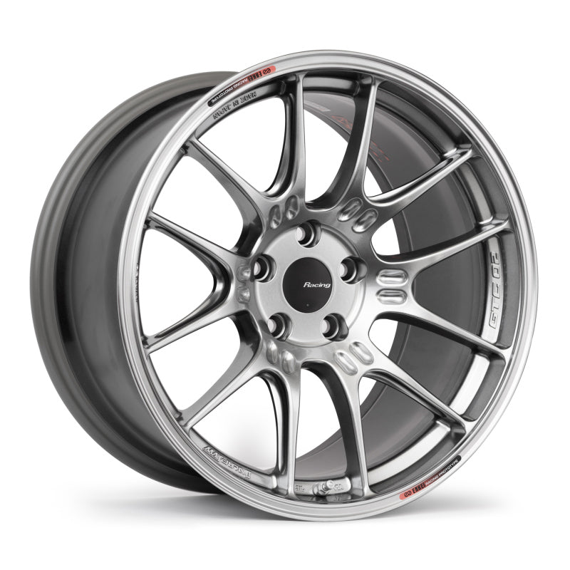 19x8.5 Enkei GTC02 Hyper Silver