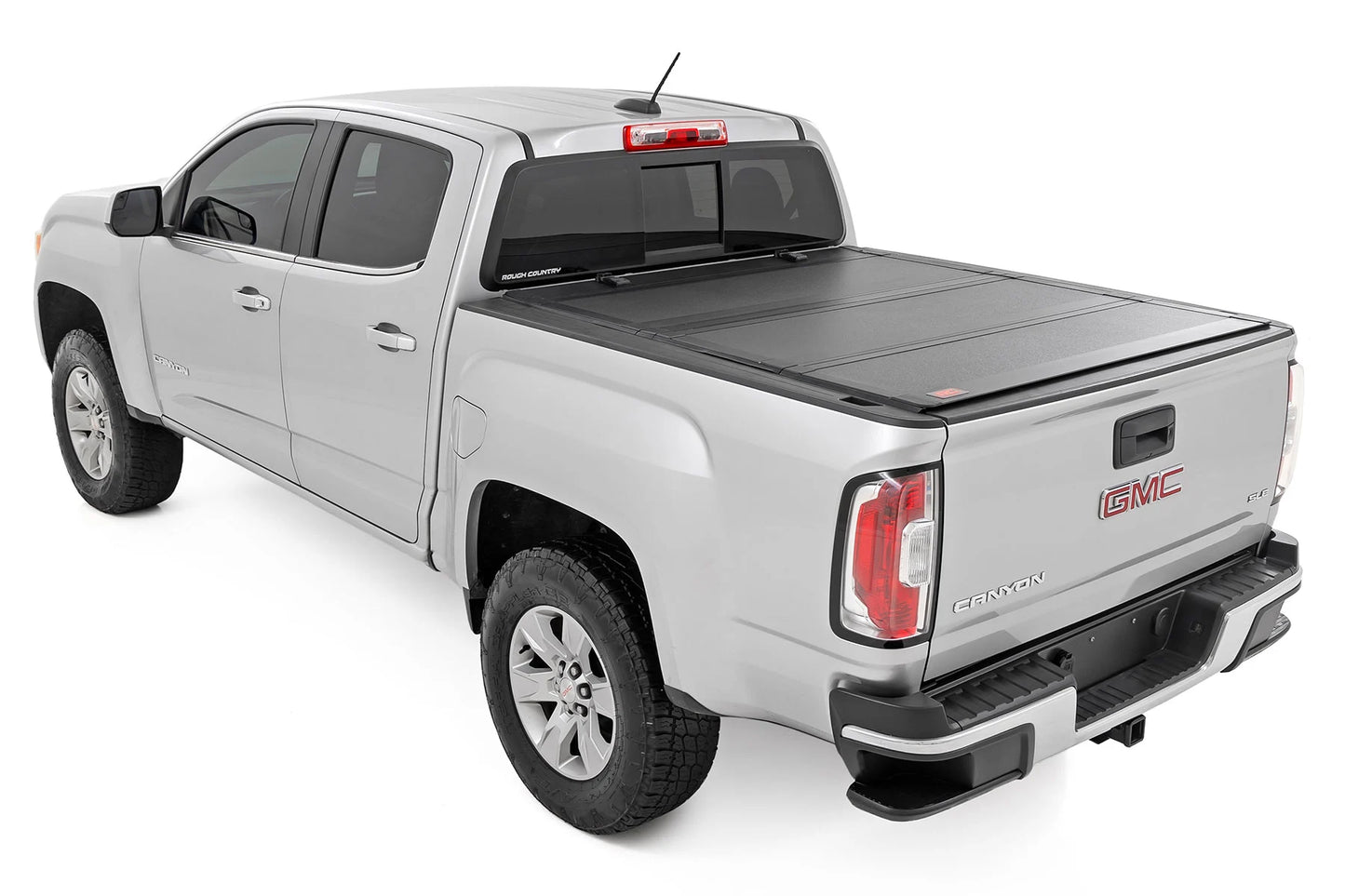 Rough Country Hard Tri-Fold Flip Up Bed Cover 2015-2026 Chevy/GMC Canyon/Colorado