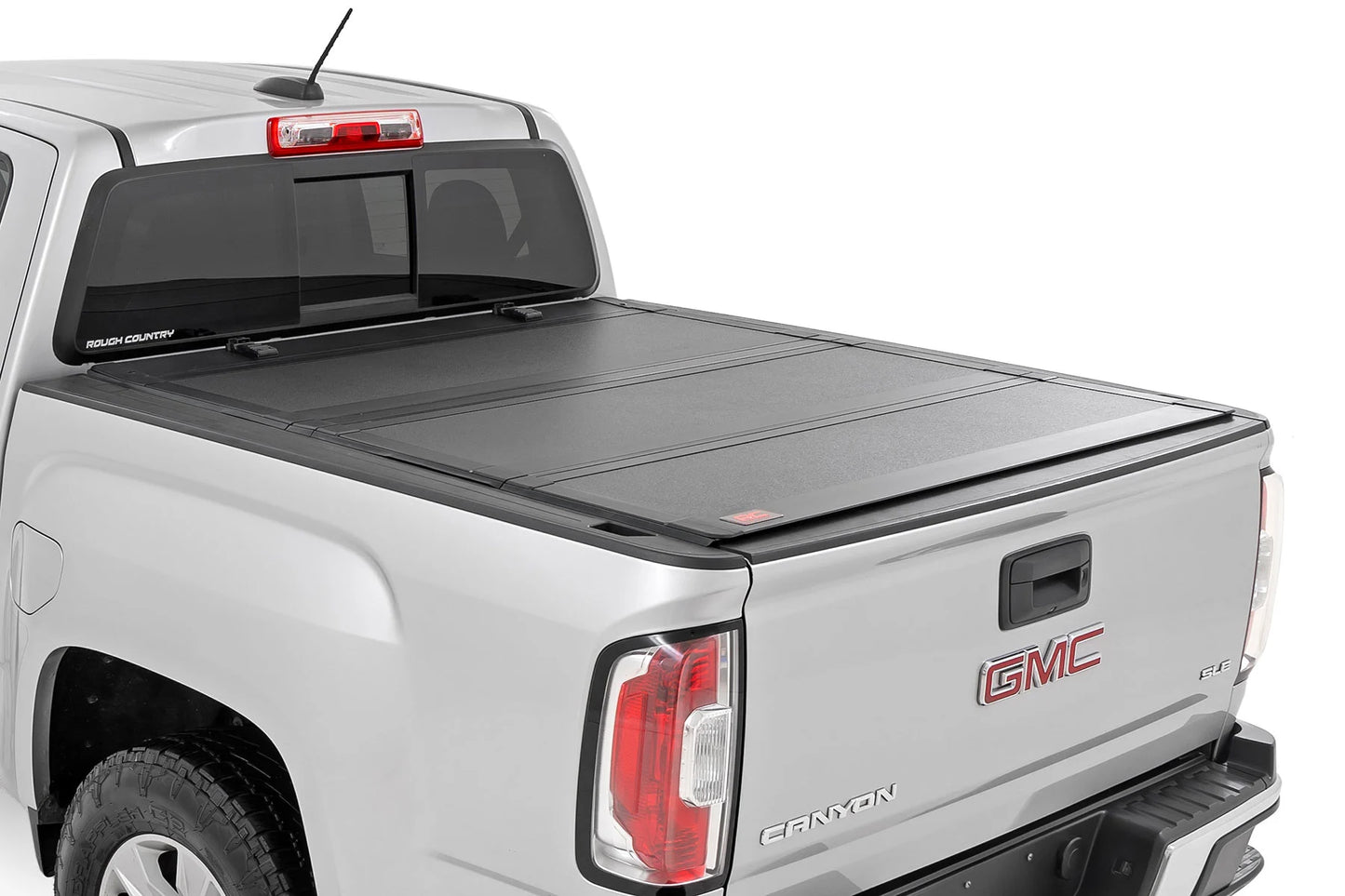 Rough Country Hard Tri-Fold Flip Up Bed Cover 2015-2026 Chevy/GMC Canyon/Colorado