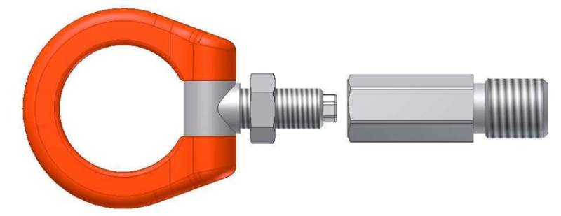 Cusco Tow Hook Swivel Joint Nissan GT-R/Fairlady Z/370 Z