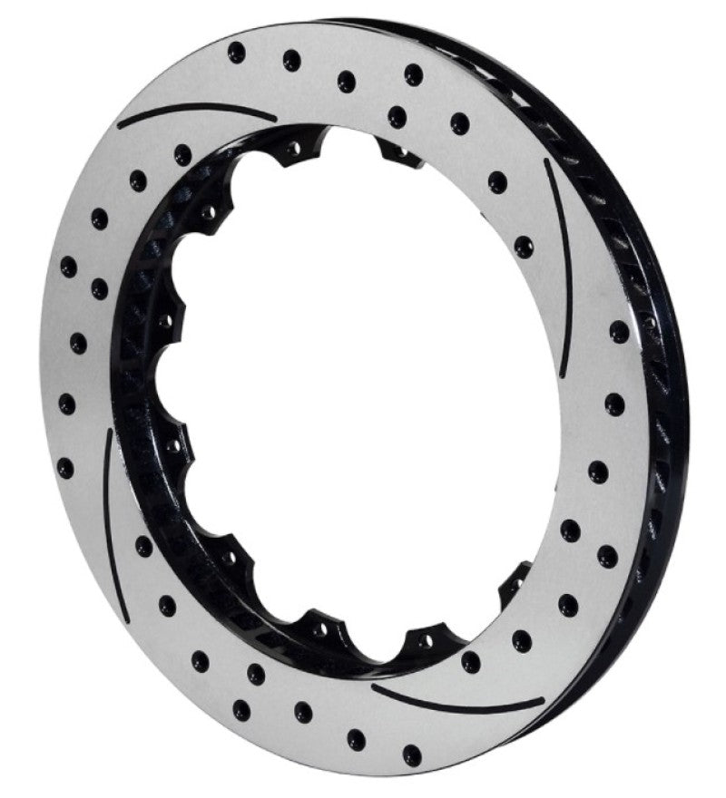 Wilwood Rotor-SRP48 SPC-37-LH-BLK-Drill 12.88 x 1.00 - 12 on 8.75in
