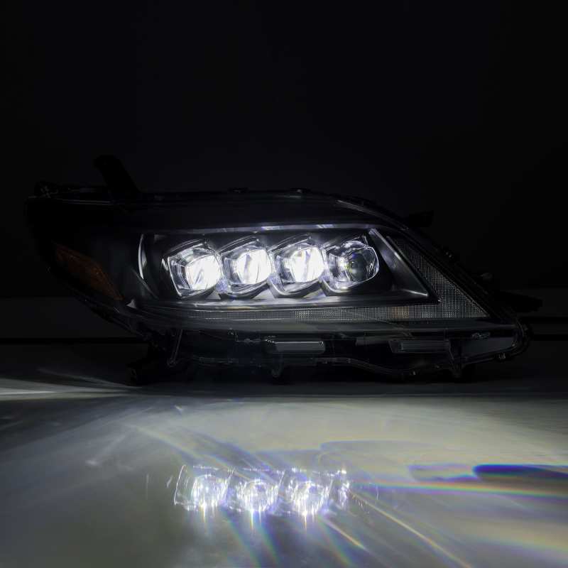 AlphaRex NOVA-Series LED Projector Headlights Black 2011-2020 Toyota Sienna
