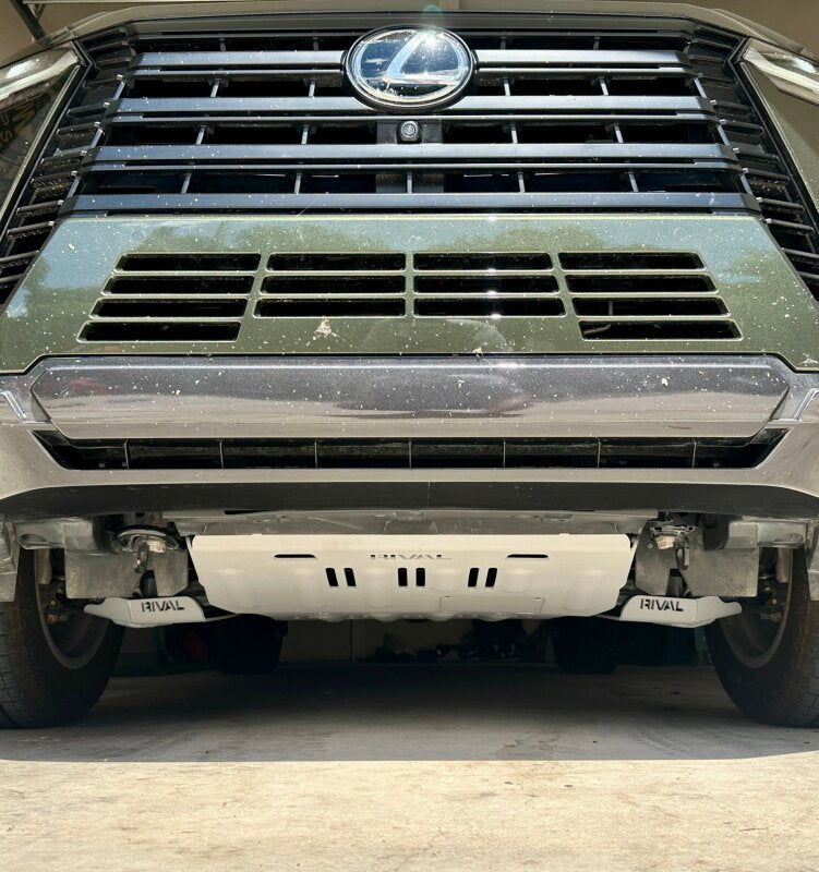 RIVAL Aluminum Engine Skid Plate 2024-2026 Lexus GX550 including Overtrail