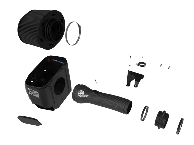 AFE Track Series Carbon Fiber Cold Air Intake 2025-2026 RAM 1500 RHO L6-3.0L (tt)