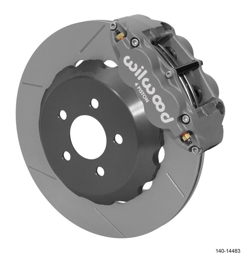 Wilwood 15+ Ford Mustang Forged Superlite 4R Rear Big Brake Kit 14.00in Rotor (Anodized)