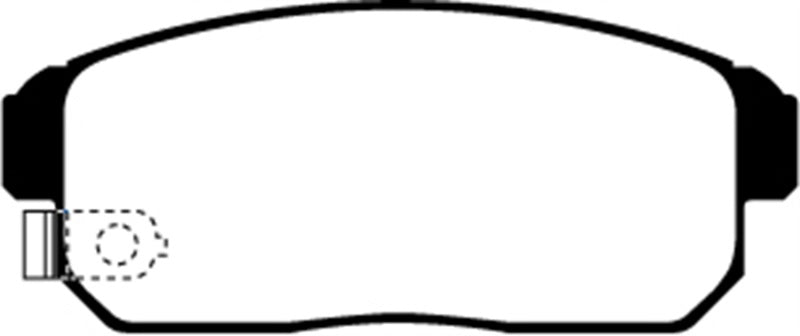 EBC Greenstuff Front Brake Pads 2004-2010 Toyota Sienna / 2005-2018 Tacoma