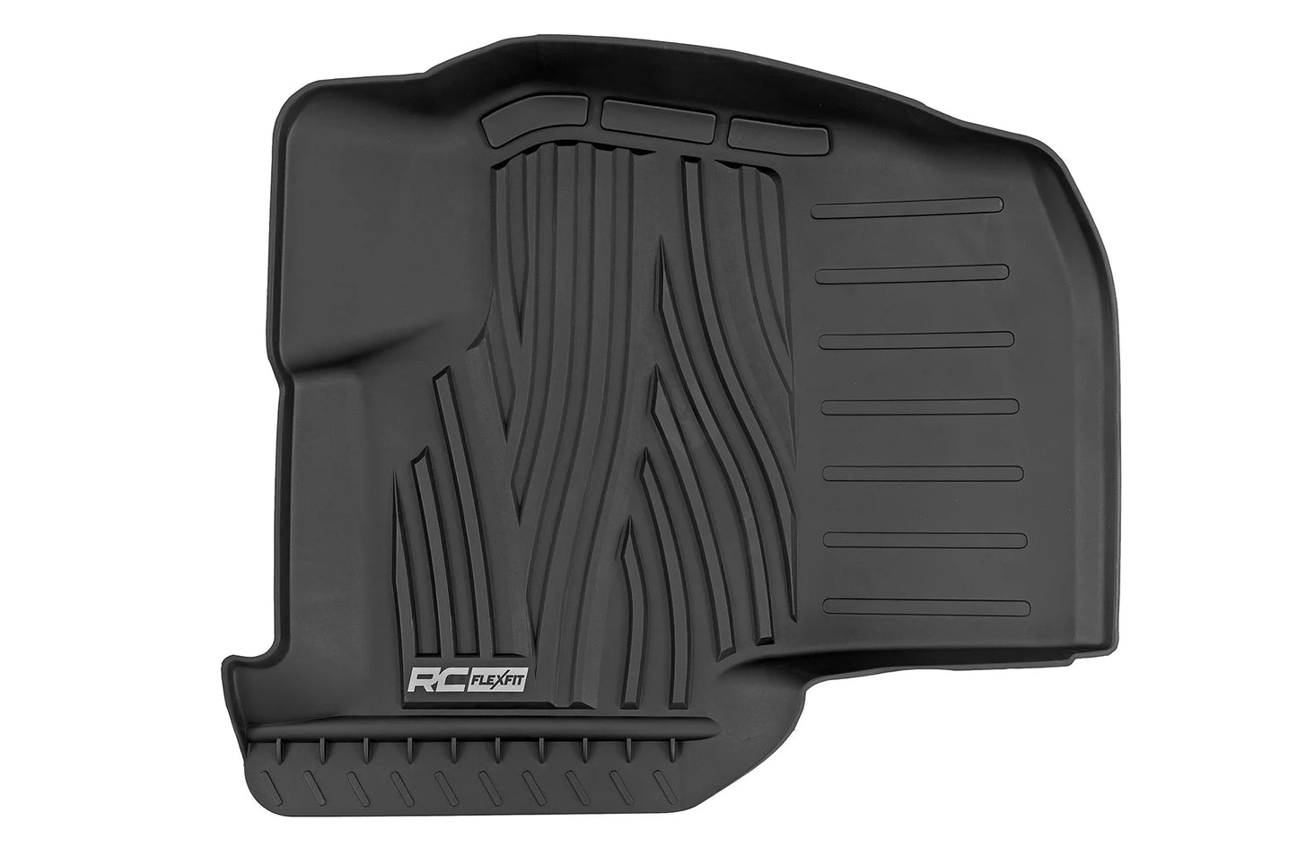 Rough Country Flex-Fit Floor Mats 2015-2025 Ford F-150 / 2022-2025 F-150 Lightning / 2017-2025 Raptor