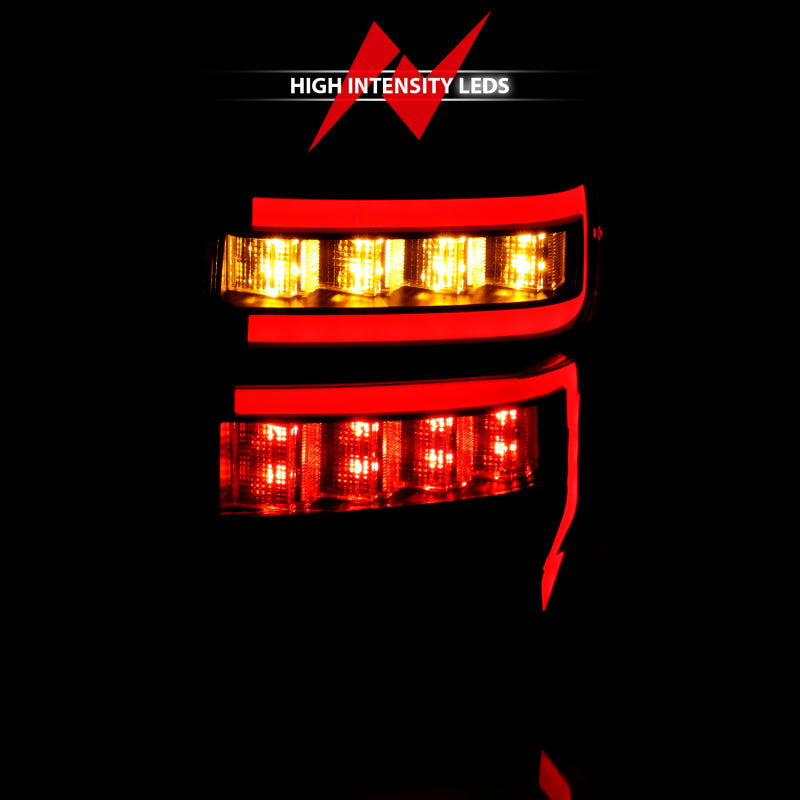 Anzo LED Bar Style Tail Lights 2014-2023 Toyota 4Runner (Black Smoke Lens w/Sequential Signal)