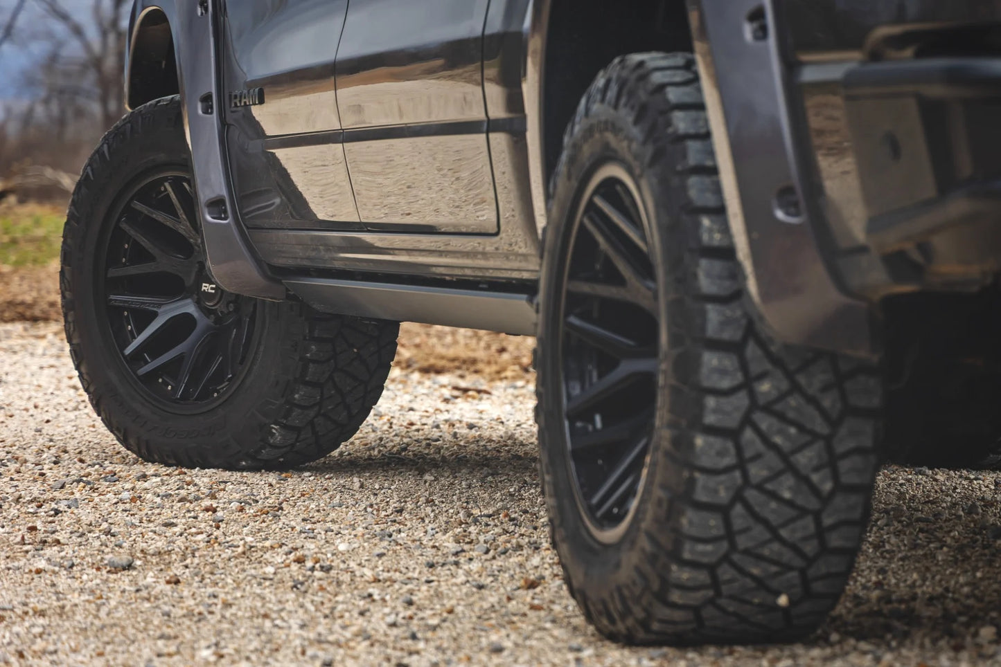 Rough Country Elite Series Power Running Boards 2010-2026 Ram 2500/3500 Crew Cab