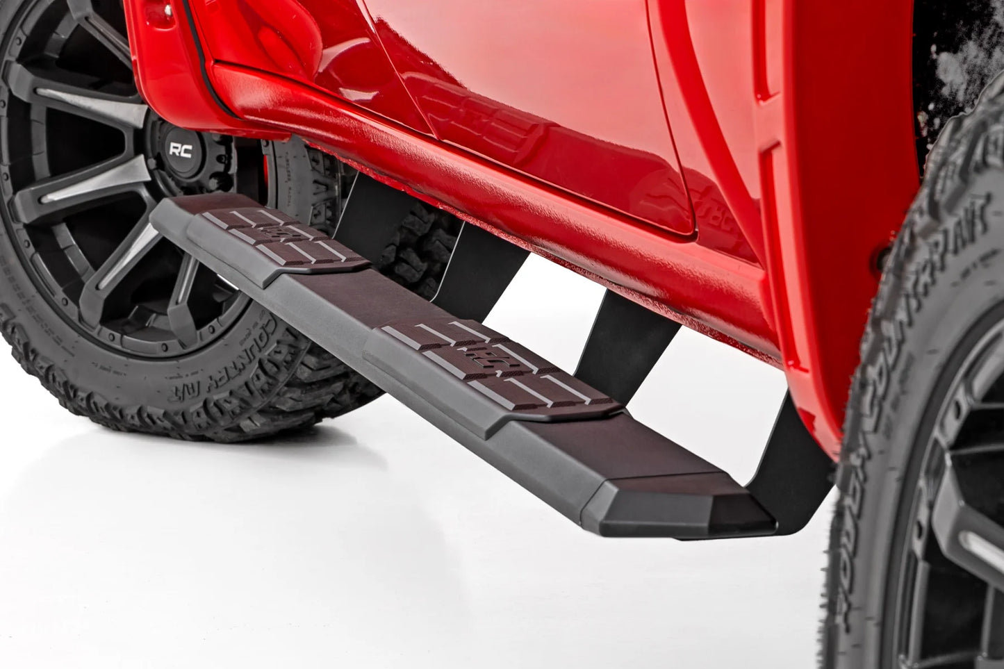 Rough Country TR2 Running Boards 2019-2026 Chevy/GMC 1500/2500HD/3500HD