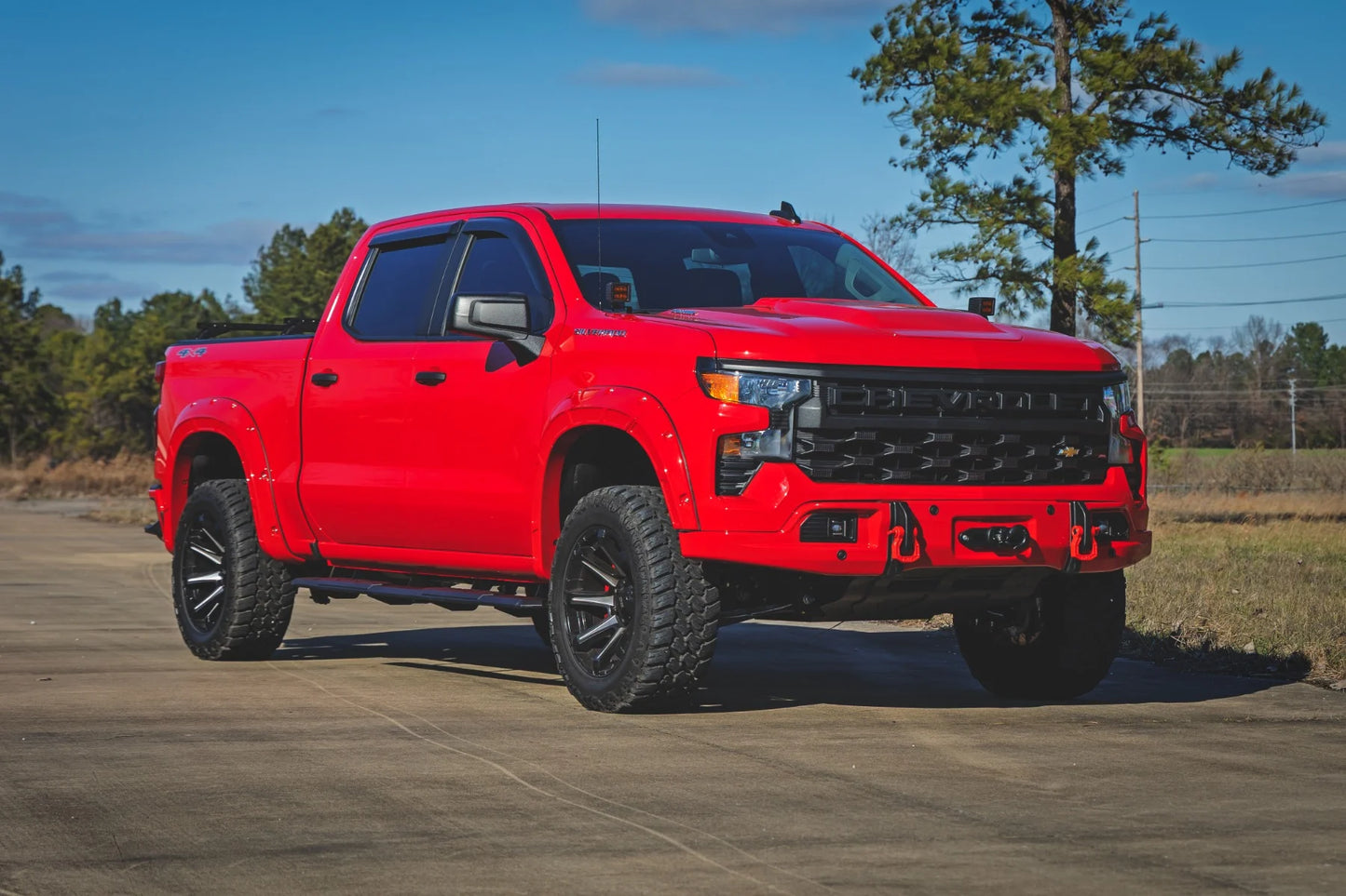 Rough Country TR2 Running Boards 2019-2026 Chevy/GMC 1500/2500HD/3500HD