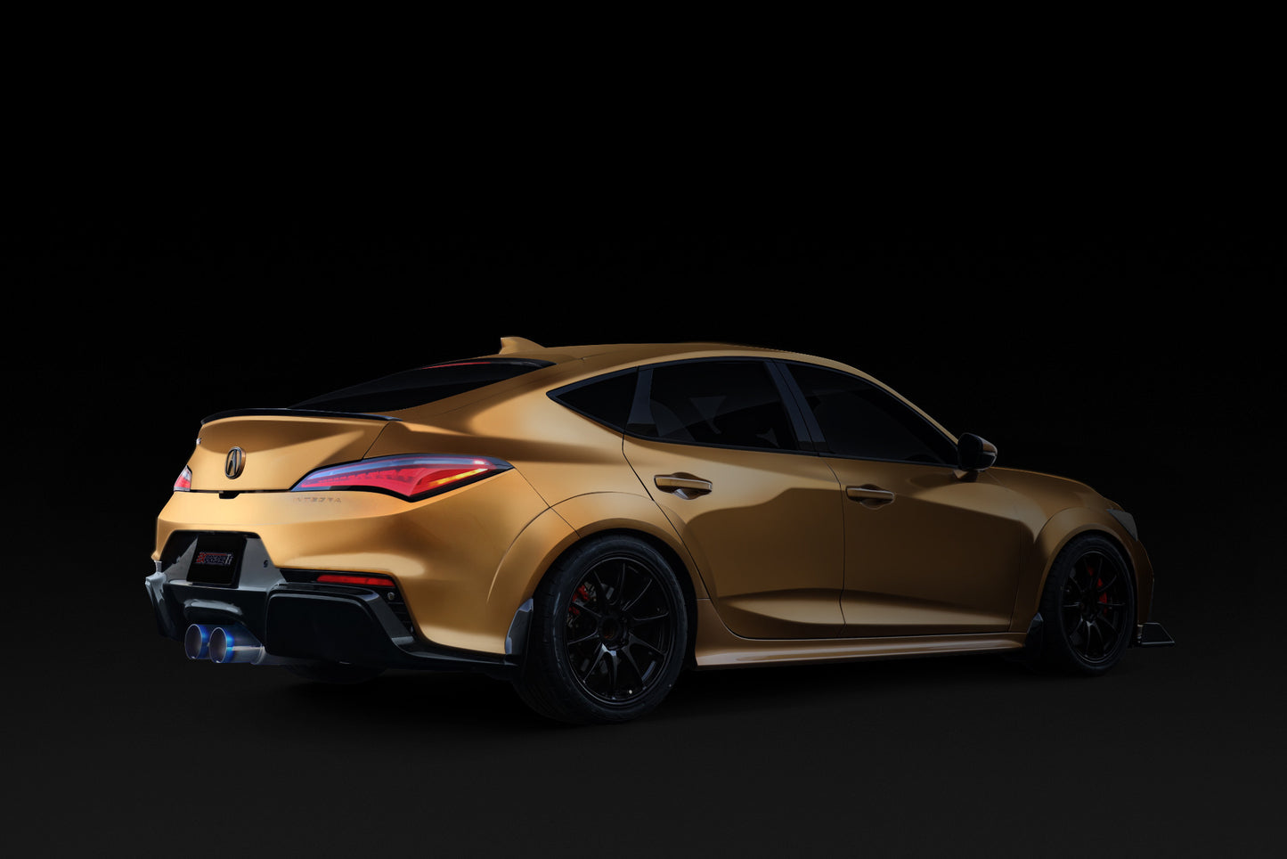 Tomei Full Titanuim Muffler Expreme TI TYPE-D 2024-2025 Acura Integra Type S (DE5)