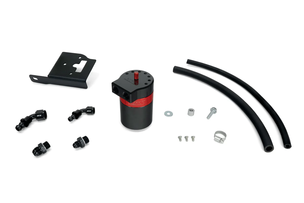 HPS Performance Aluminum Oil Catch Can Kit 2007-2021 Toyota Tundra 5.7L (V8)