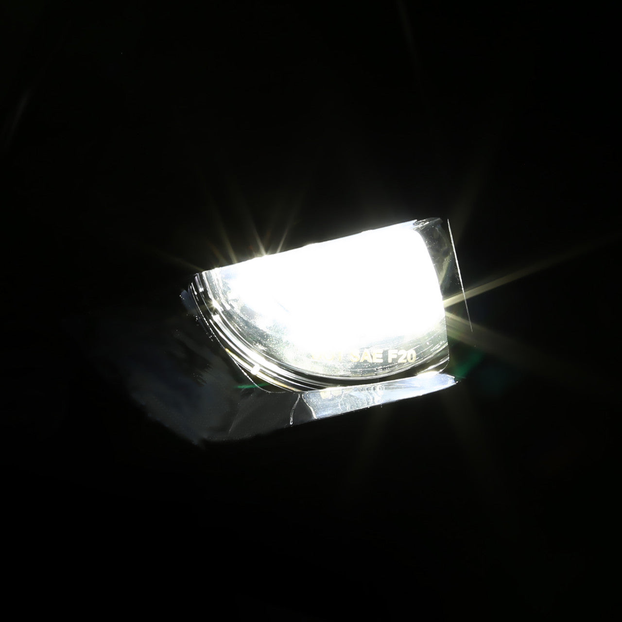 2019-2021 Nissan Murano LED Fog Lights Kit (Chrome Housing/Clear Lens)