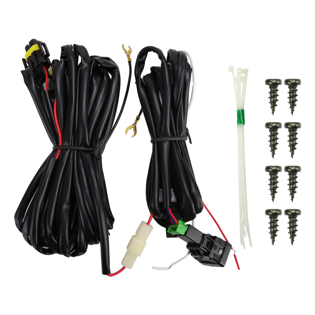 2019-2021 Nissan Murano LED Fog Lights Kit (Chrome Housing/Clear Lens)