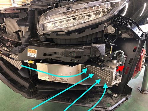 HKS Oil Cooler Kit 2017-2021 Honda Civic Type R (FK8)