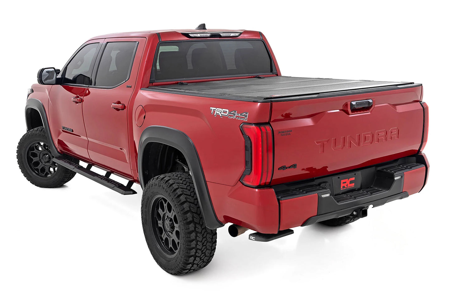 Rough Country TR2 Running Boards 2022-2026 Toyota Tundra CrewMax 2WD/4WD