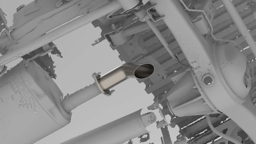 2023-Current Toyota Sequoia Titanium Axle Dump Exhaust Tip