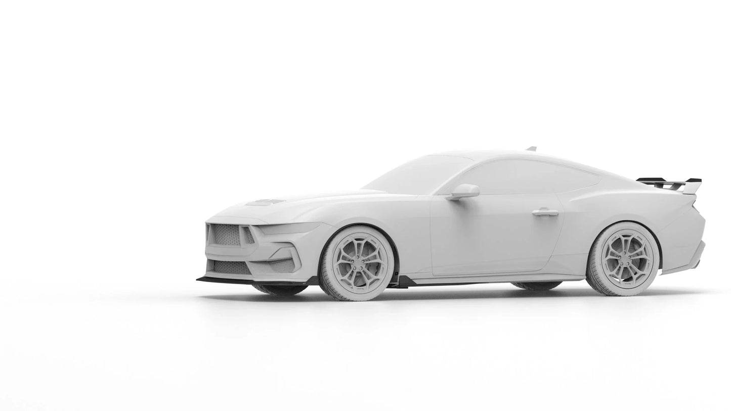 2024-Current Ford Mustang Side Skirt Extension