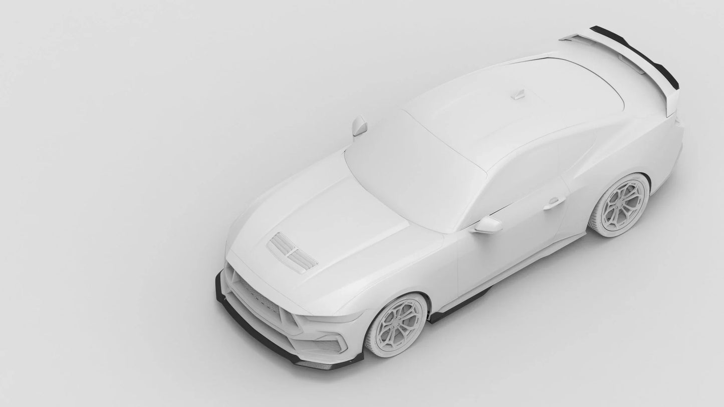 2024-Current Ford Mustang Side Skirt Extension