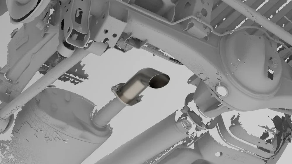 2023-Current Toyota Sequoia Titanium Axle Dump Exhaust Tip