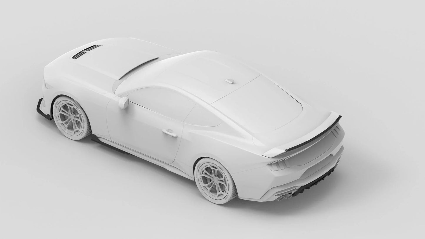 2024-Current Ford Mustang Rear Diffuser