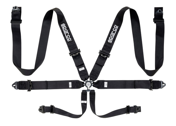 Sparco Competition 6 Point Harness 3" Steel