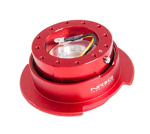 NRG Gen 2.5 Red/Red Ring Steering Wheel Quick Release