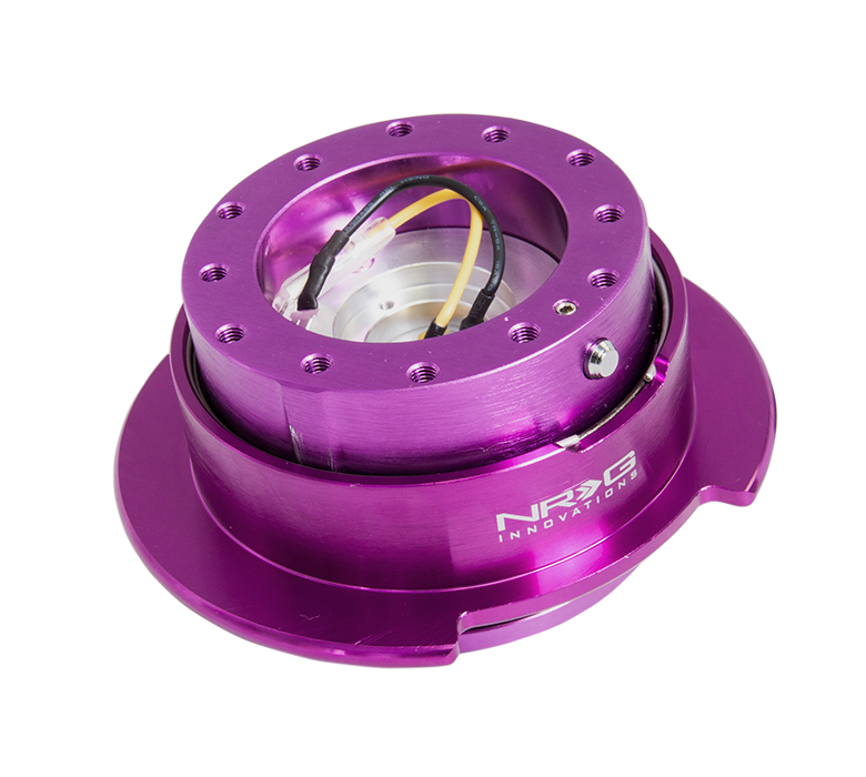 NRG Gen 2.5 Purple/Purple Ring Steering Wheel Quick Release