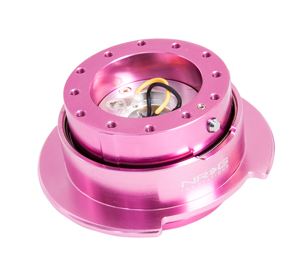 NRG Gen 2.5 Pink/Pink Ring Steering Wheel Quick Release