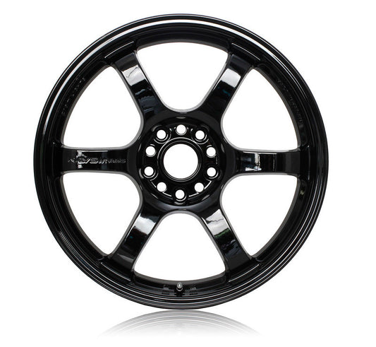 18x9.5 Gram Lights 57DR +38 / 5-114.3 GLOSSY BLACK