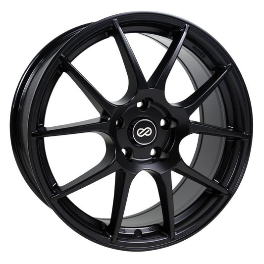 16x7.5 Enkei YS5 5x114.3 38mm Offset 72.6mm Bore Black Wheel