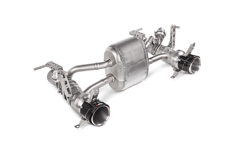 Akrapovič Exhaust 2016-2017 Ferrari 488 GTB Slip-On Line (Titanium)