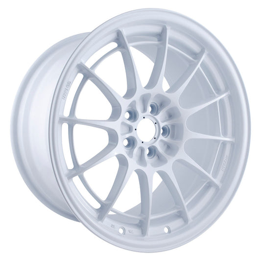 18x9.5 Enkei NT03+M Vanquish White