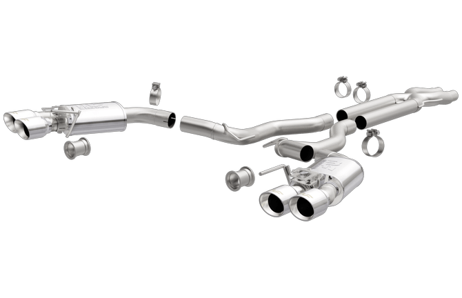 Magnaflow Dual Competition Dual Exit Cat-Back 2018-2023 Ford Mustang GT (5.0L)