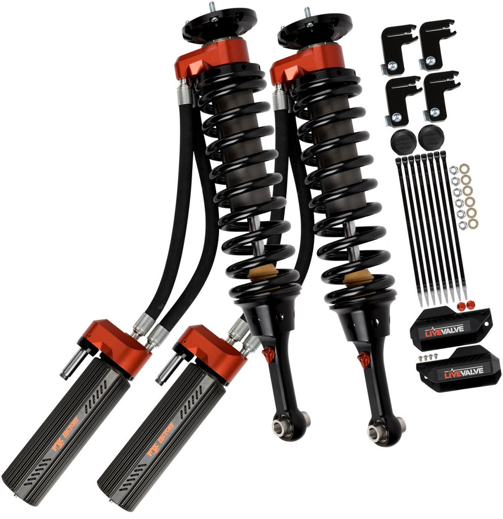 FOX Factory Inc. 3.0 Live Valve Internal Bypass Coilover Kit 2019+ Ford F-150 Raptor
