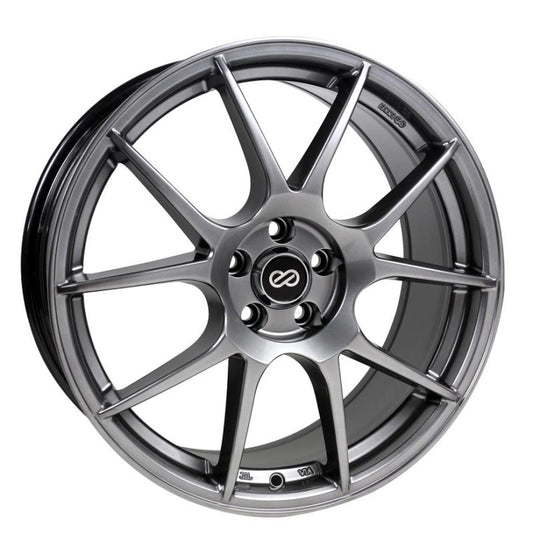 18x8.5 Enkei Enkei YS5 5x100 45mm offset 72.6mm Bore Hyper Black