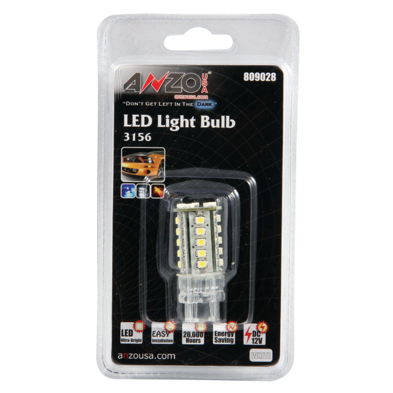 ANZO LED Bulbs Universal 3156/3157 White