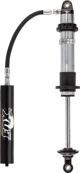Fox 2.5 Factory Series 8in. Remote Res. Coilover Shock 7/8in. Shaft (Custom Valving) - Black/Zinc