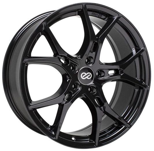 19x8.0 Enkei Vulcan Gloss Black