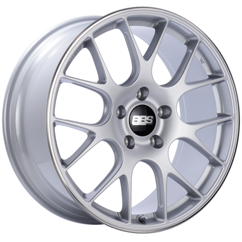 BBS CH-R 20x9 5x130 ET49 CB71.6 Brilliant Silver Polished Rim Protector Wheel