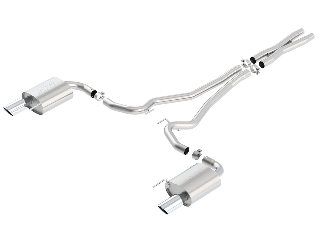 Borla S-Type Cat-Back Exhaust System 2015-2017 Ford Mustang GT 5.0L V8