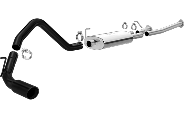Magnaflow Cat Back Stainless Exhaust System 2014-2021 Toyota Tundra 4.6L/5.7L (side exit) Black Tip