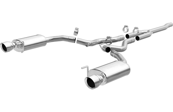 Magnaflow Cat Back Street Stainless Exhaust System 2015-17 Ford Mustang 4 Cylinder EcoBoost 2.3L