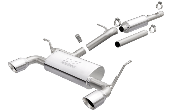 Magnaflow Cat Back Stainless Exhaust System 2012-2018 Jeep Wrangler V6 (3.6L)