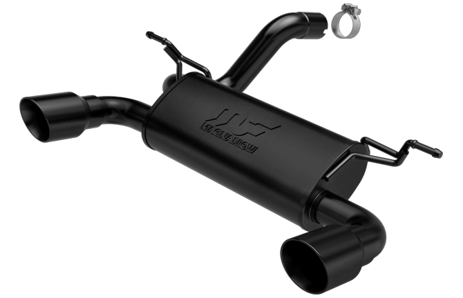 Magnaflow Axle Back Stainless Exhaust System 2018-2024 Jeep Wrangler JL V6 (3.6L)