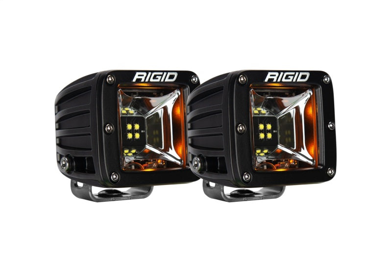 Rigid Industries Radiance 3in Amber Backlight - Surface Mount - Pair