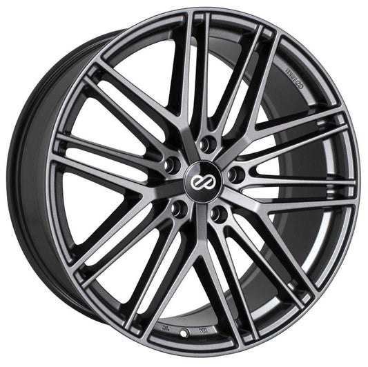 19x8.0 Enkei Phantom 5x114.3 45mm 72.6mm Bore Anthracite Wheel