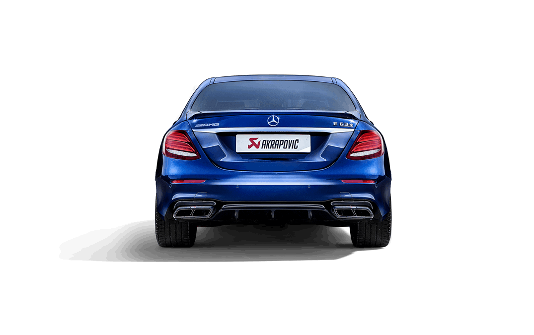 Akrapovič Evolution Titanium Exhaust System 2018 Mercedes E63 AMG
