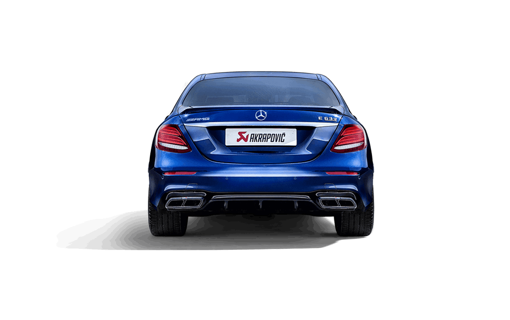 Akrapovič Evolution Titanium Exhaust System 2018 Mercedes E63 AMG